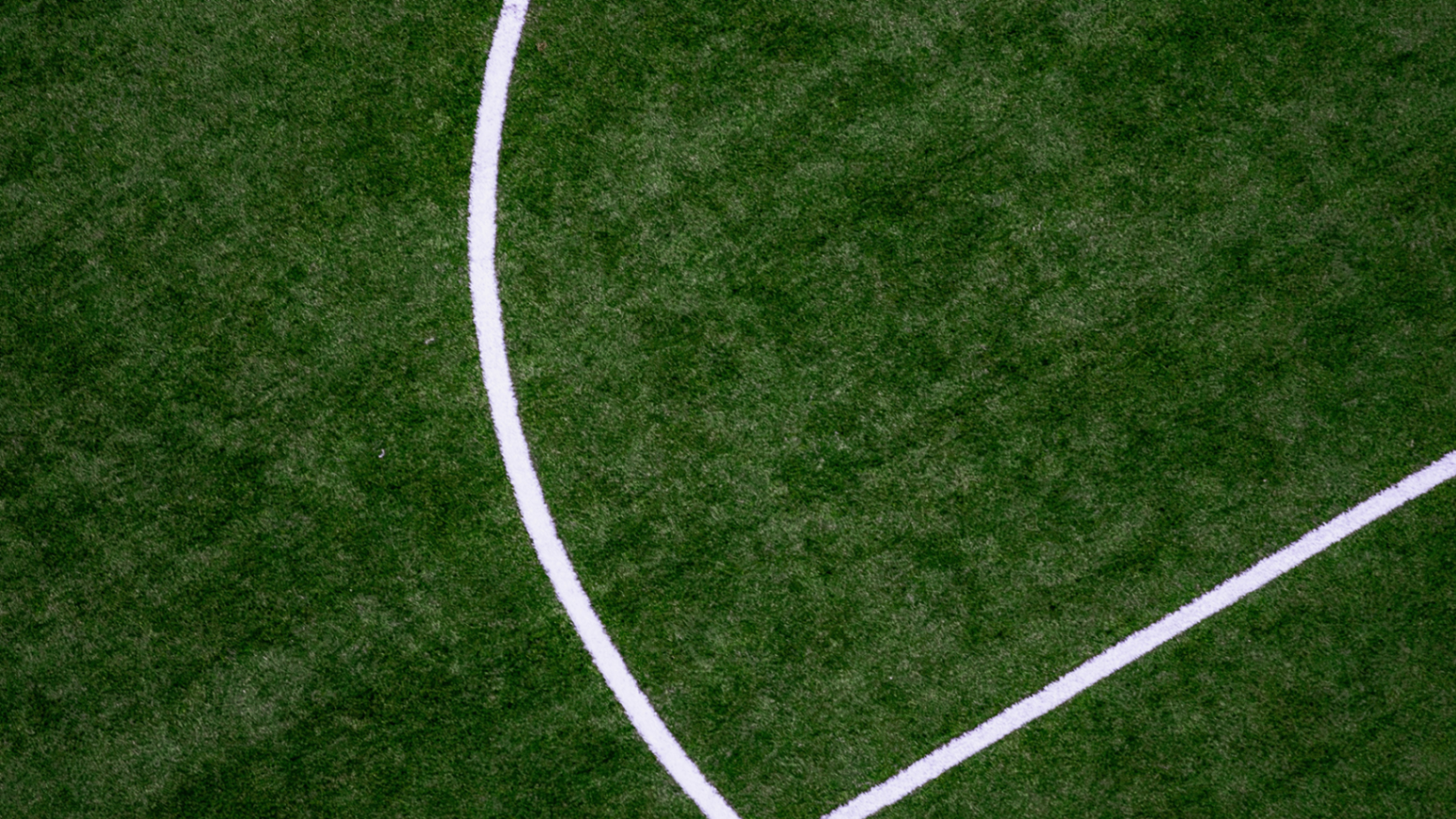 Spielfeldlinien aus der Vogelperspektive